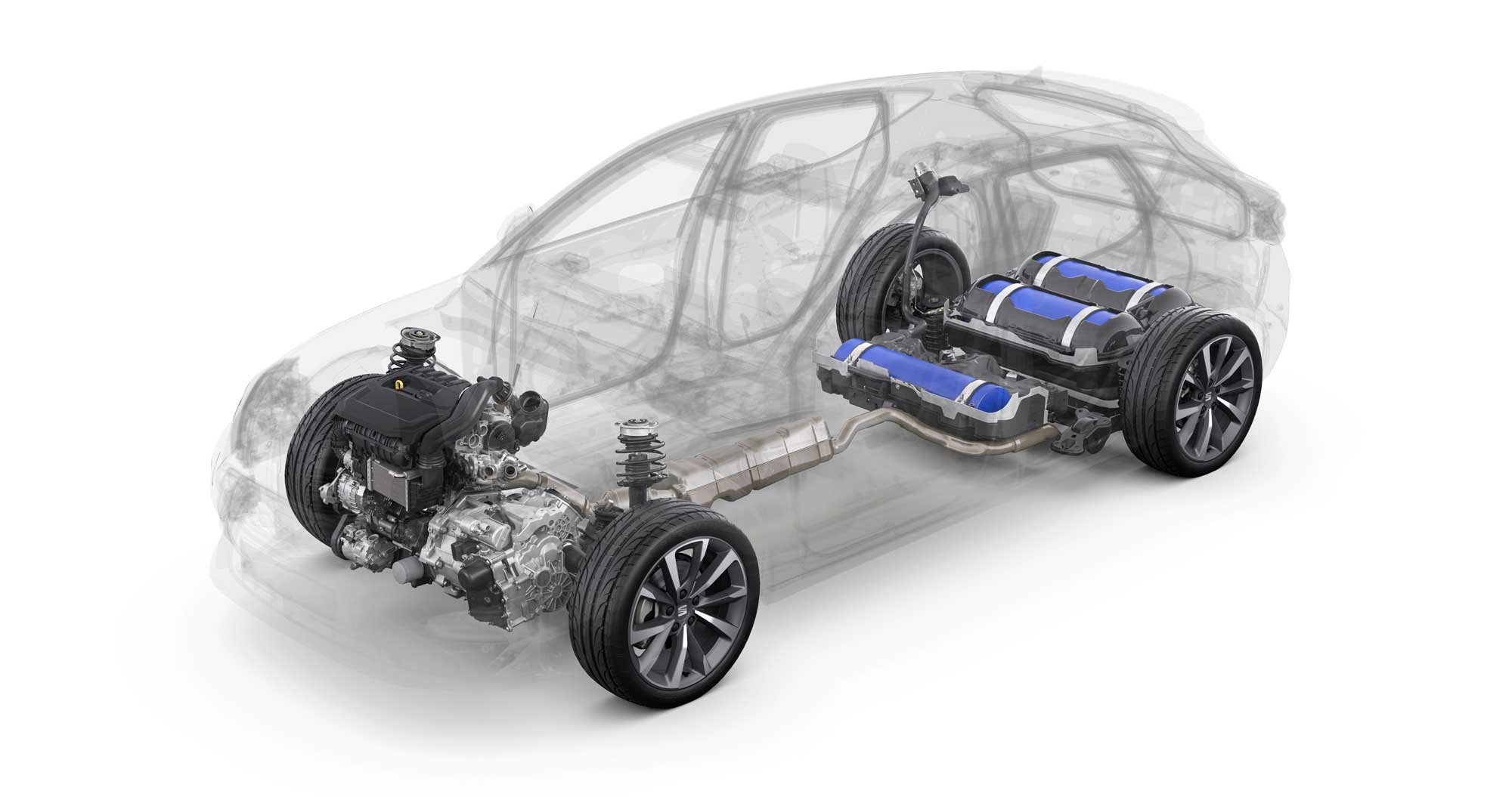 Sistema alimentazione a Metano Seat Leon